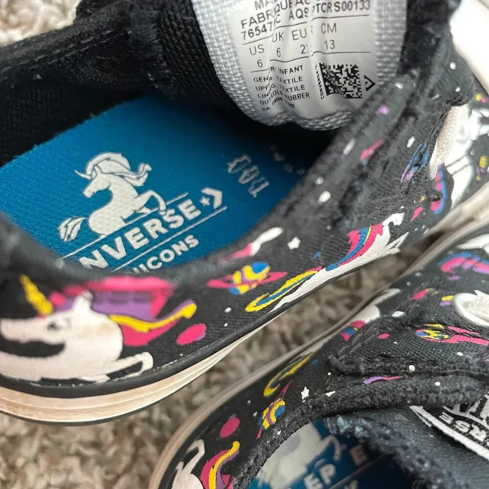 Size 6 / Toddler Girl Unicorn Converse